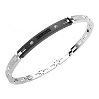 Bracciale Zancan Uomo Hi Teck in Acciaio EHB104 - EHB104